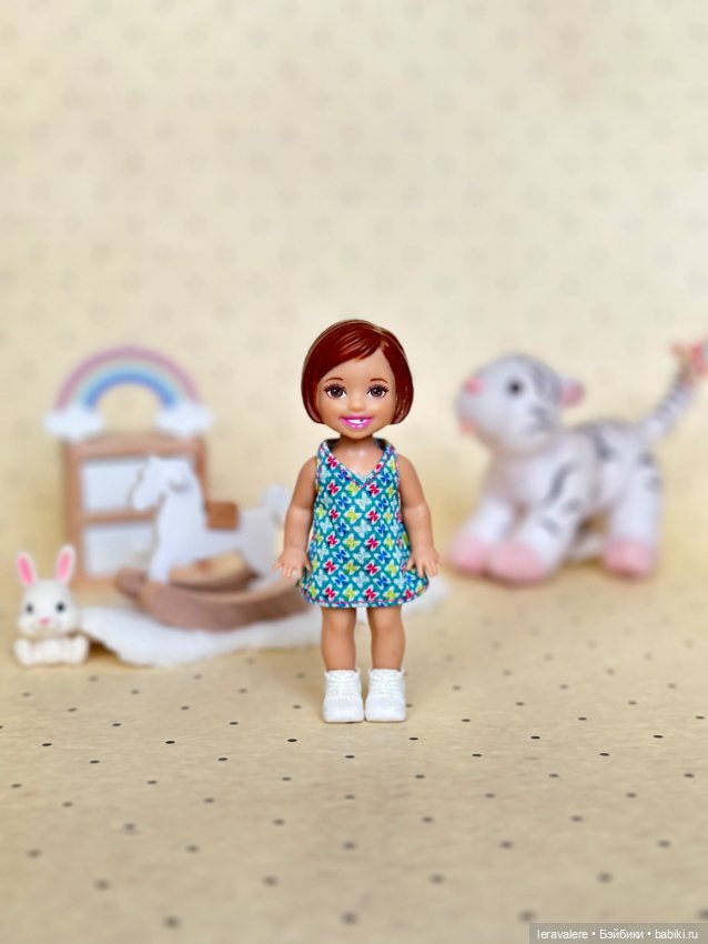 Мои малыши маттел с молдированными волосами (фото 3)