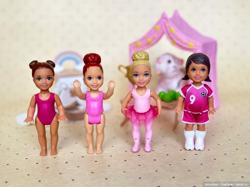 Мои малыши маттел с молдированными волосами (фото 10)