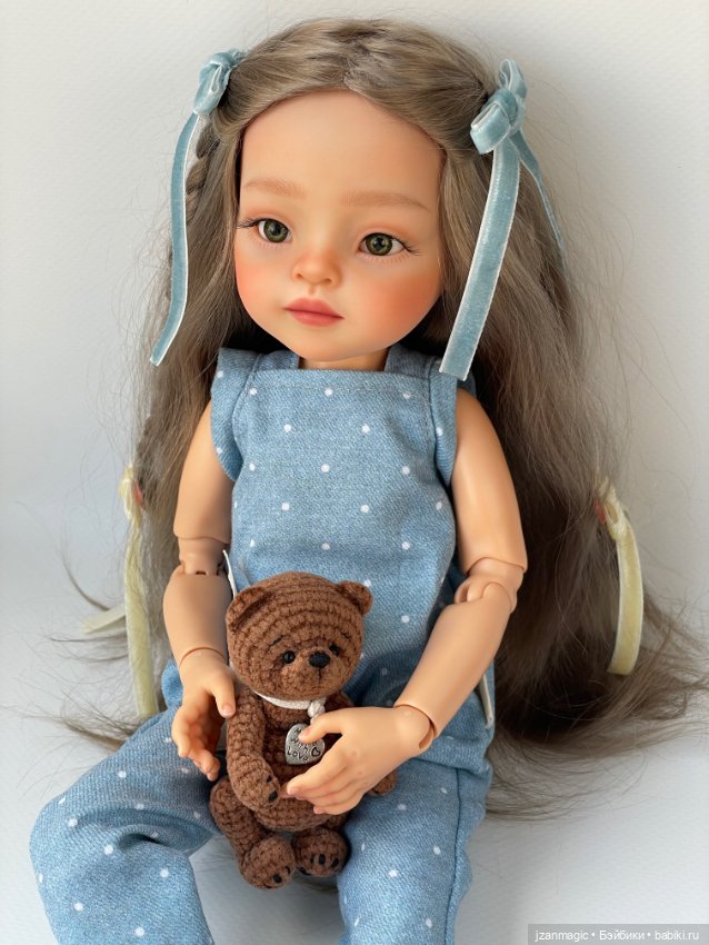 Волчонок Джози — ООАК Paola Reina (Паола Рейна) и испанских кукол: перерисовка