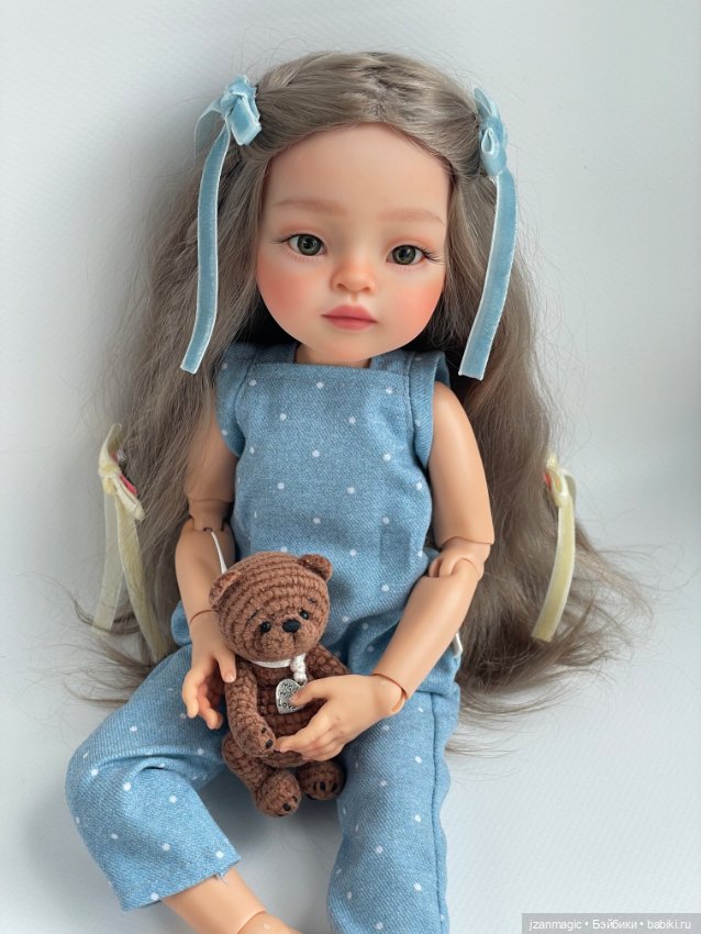 Волчонок Джози — ООАК Paola Reina (Паола Рейна) и испанских кукол: перерисовка
