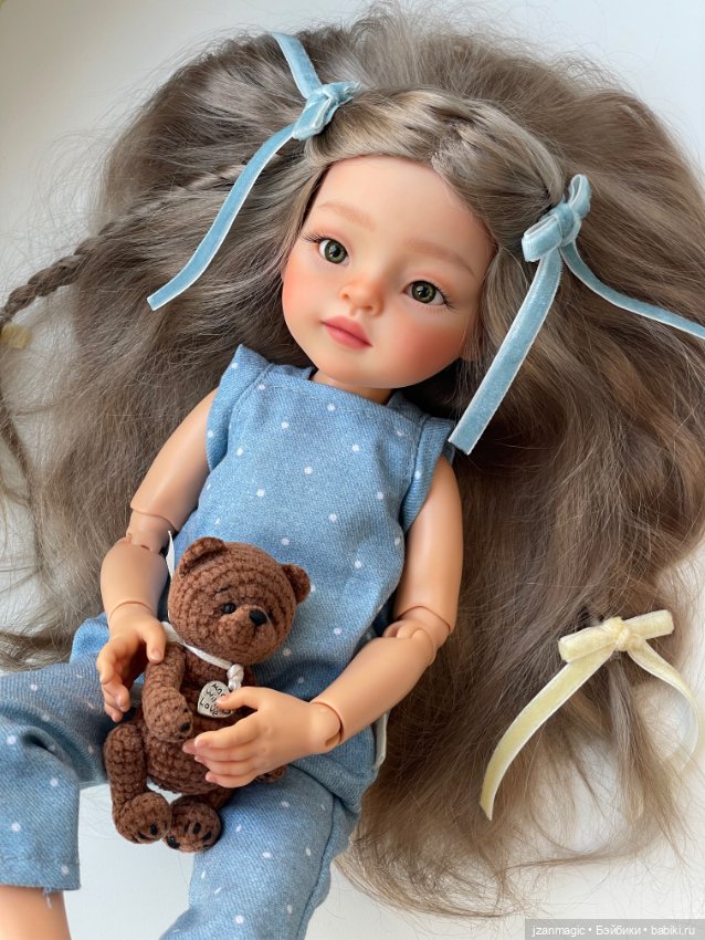Волчонок Джози — ООАК Paola Reina (Паола Рейна) и испанских кукол: перерисовка