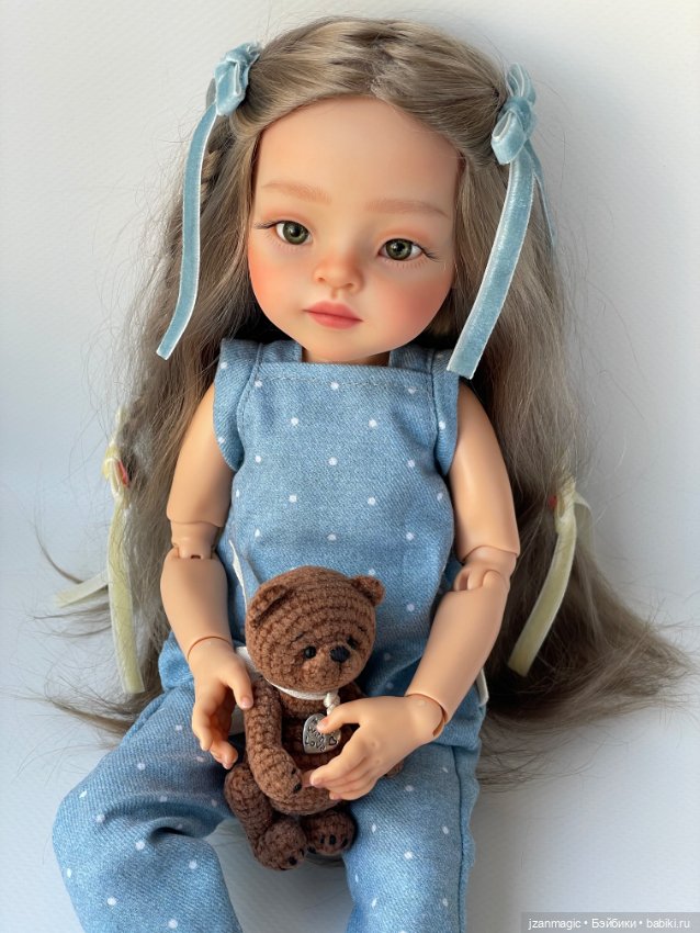 Волчонок Джози — ООАК Paola Reina (Паола Рейна) и испанских кукол: перерисовка