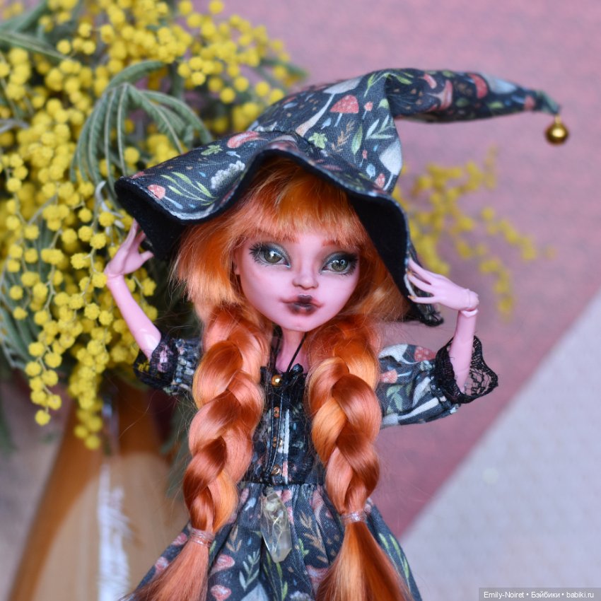 Ровена и мимоза — ООАК Monster High и Ever After High: репейнт (фото 5)