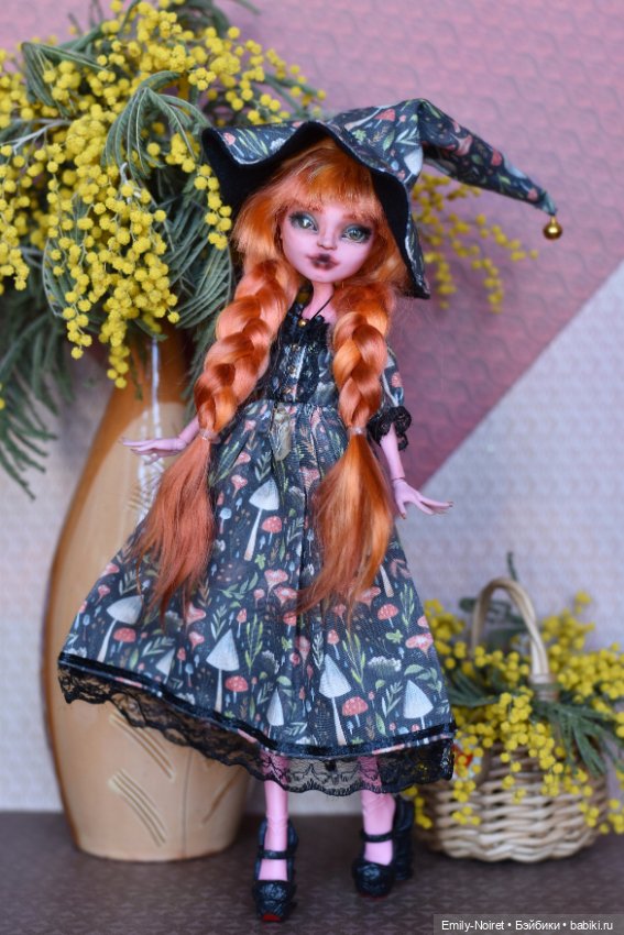 Ровена и мимоза — ООАК Monster High и Ever After High: репейнт (фото 4)