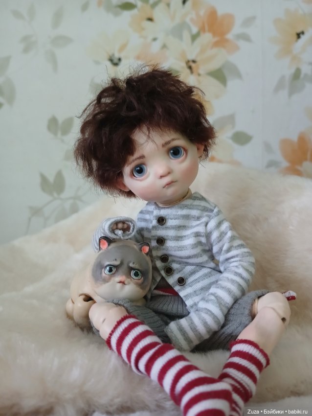 Мурзик — Домашние фото авторских кукол: личные коллекции