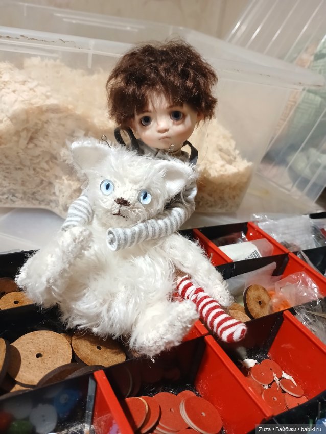 Мурзик — Домашние фото авторских кукол: личные коллекции