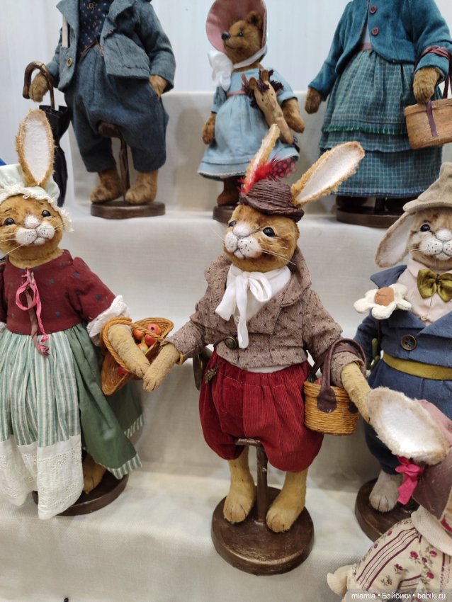 Выставка кукол и мишек на Тишинее