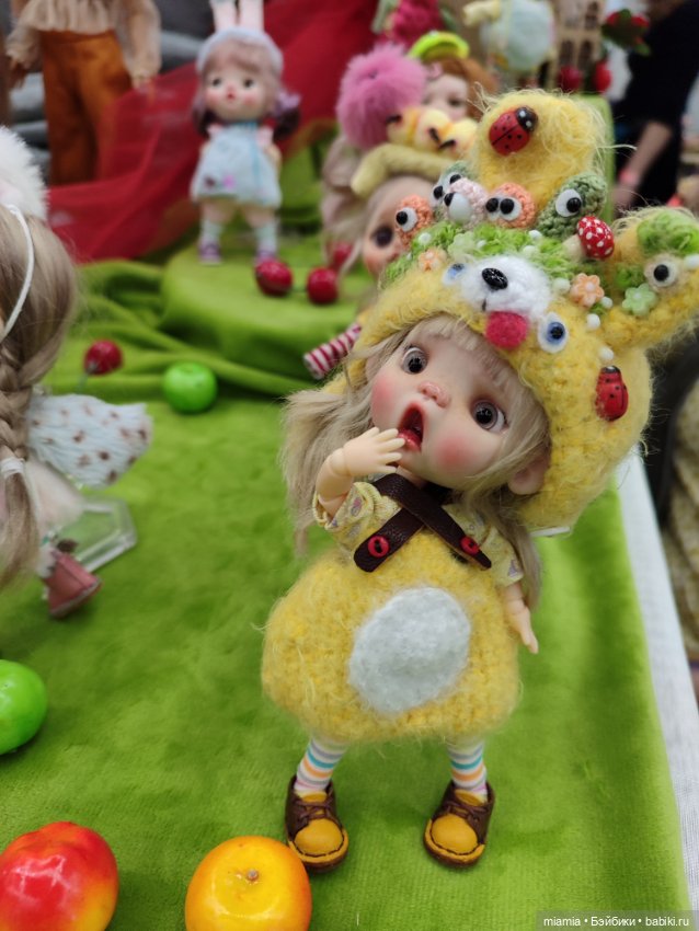 Выставка кукол и мишек на Тишинее