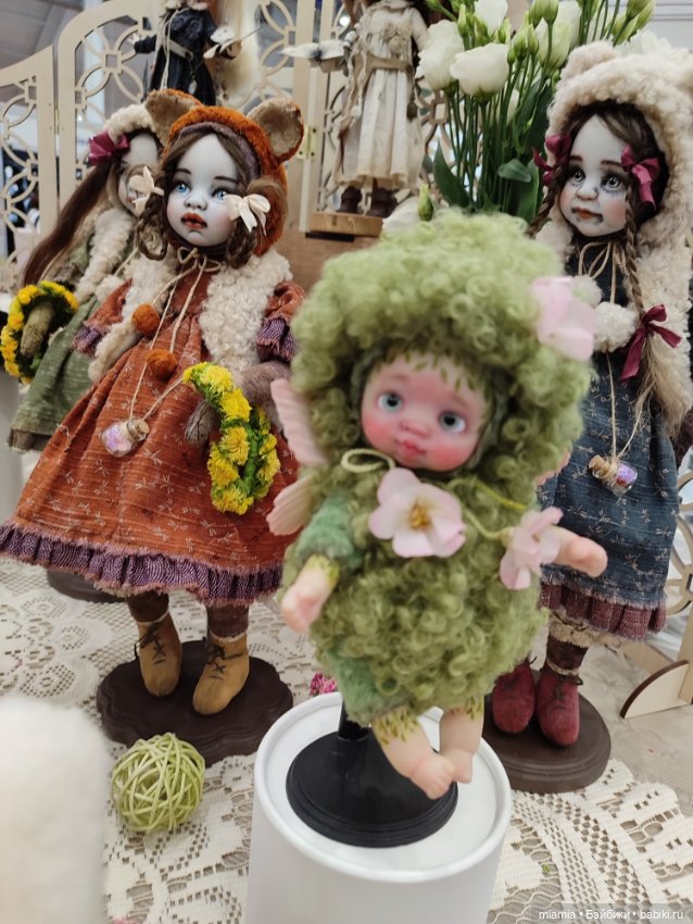 Выставка кукол и мишек на Тишинее