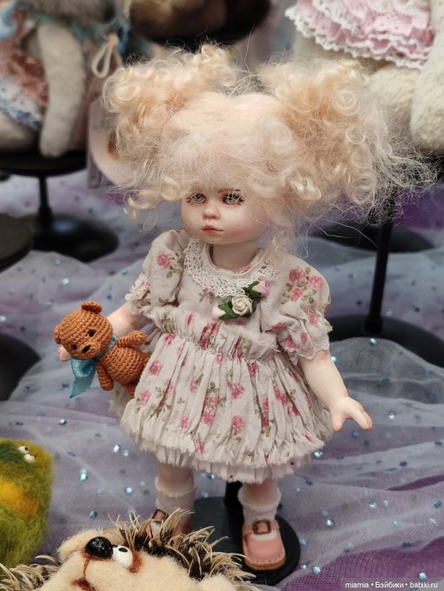 Выставка кукол и мишек на Тишинее