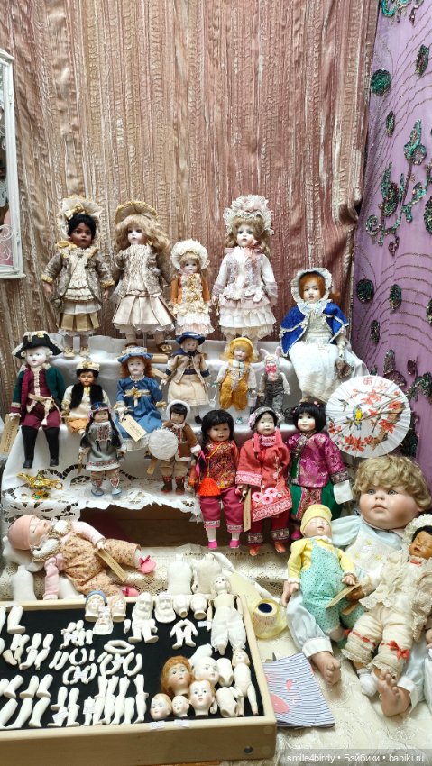 Куклы и мишки Тедди на Тишинке. Часть 1