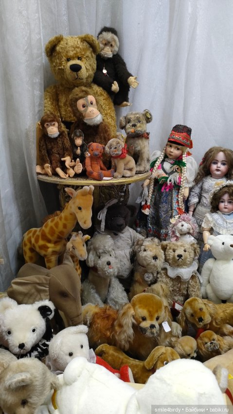Куклы и мишки Тедди на Тишинке. Часть 1