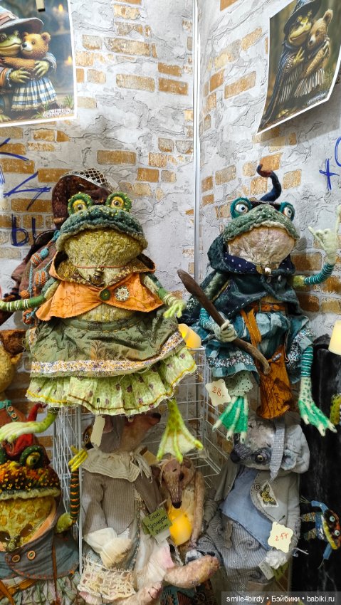 Куклы и мишки Тедди на Тишинке. Часть 3