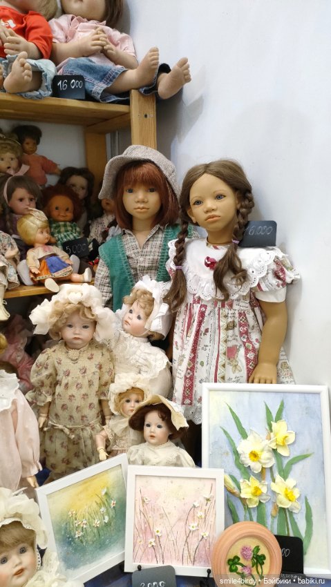 Куклы и мишки Тедди на Тишинке. Часть 1