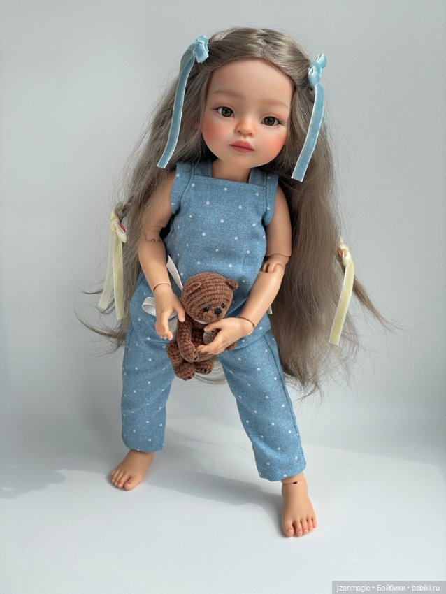 Волчонок Джози — ООАК Paola Reina (Паола Рейна) и испанских кукол: перерисовка