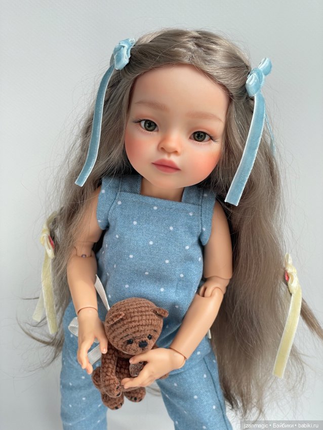 Волчонок Джози — ООАК Paola Reina (Паола Рейна) и испанских кукол: перерисовка