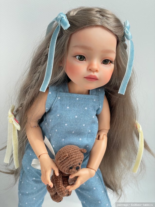 Волчонок Джози — ООАК Paola Reina (Паола Рейна) и испанских кукол: перерисовка