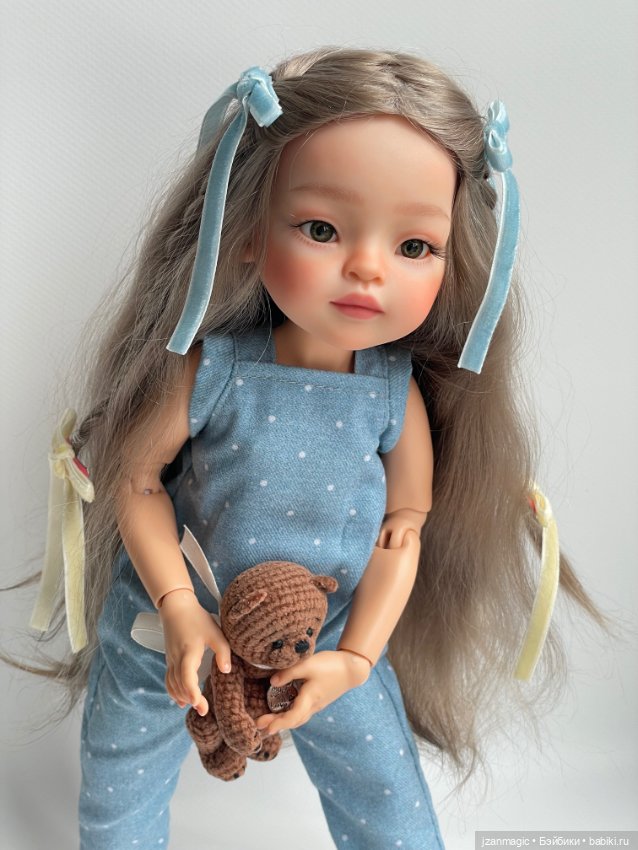 Волчонок Джози — ООАК Paola Reina (Паола Рейна) и испанских кукол: перерисовка