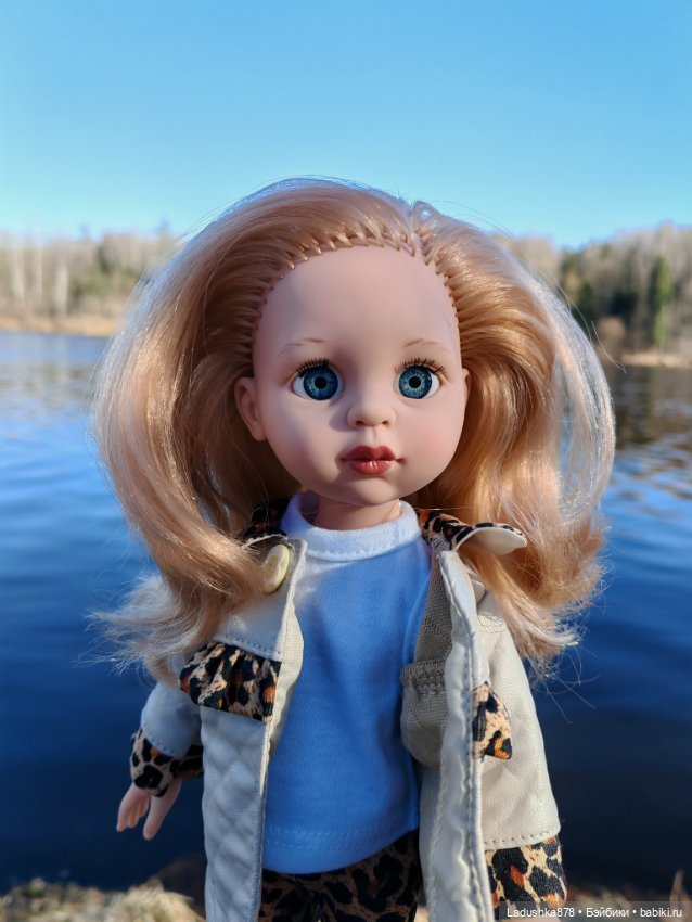 Виталина выбралась за город