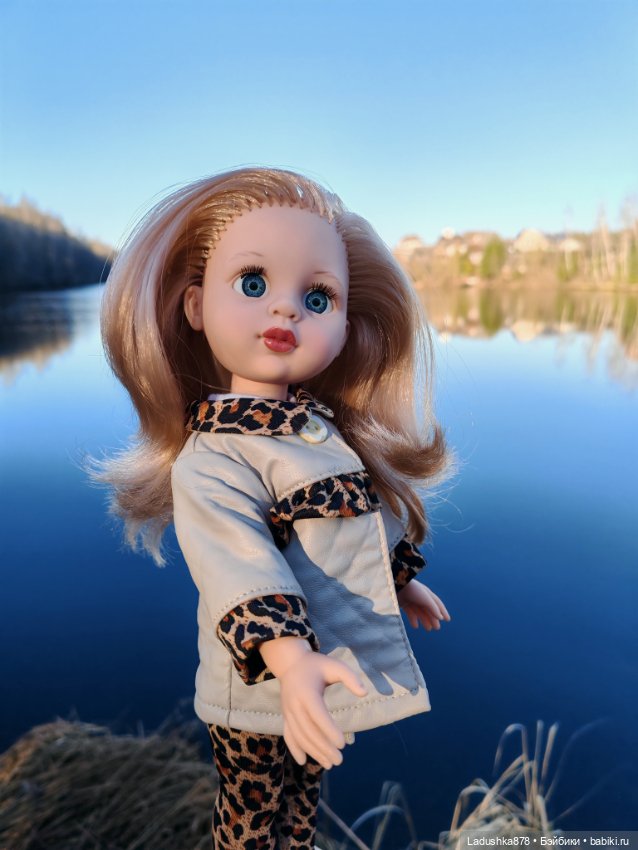 Виталина выбралась за город