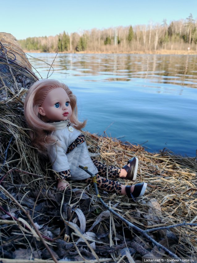 Виталина выбралась за город