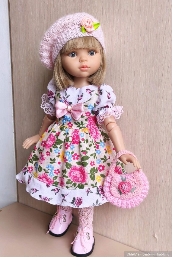 Комплект с розочками 🌹🌹🌹🌹 🌹 для кукол паола рейна #1 (фото 4)