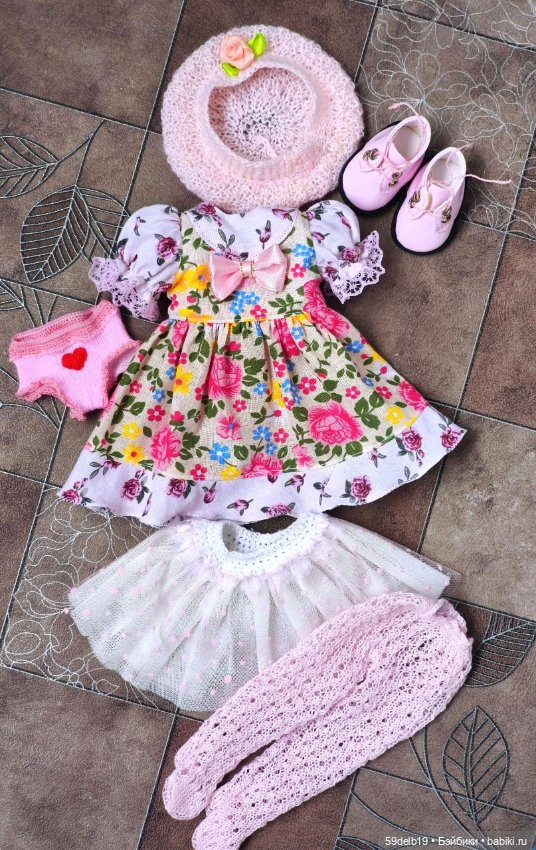 Комплект с розочками 🌹🌹🌹🌹 🌹 для кукол паола рейна #1