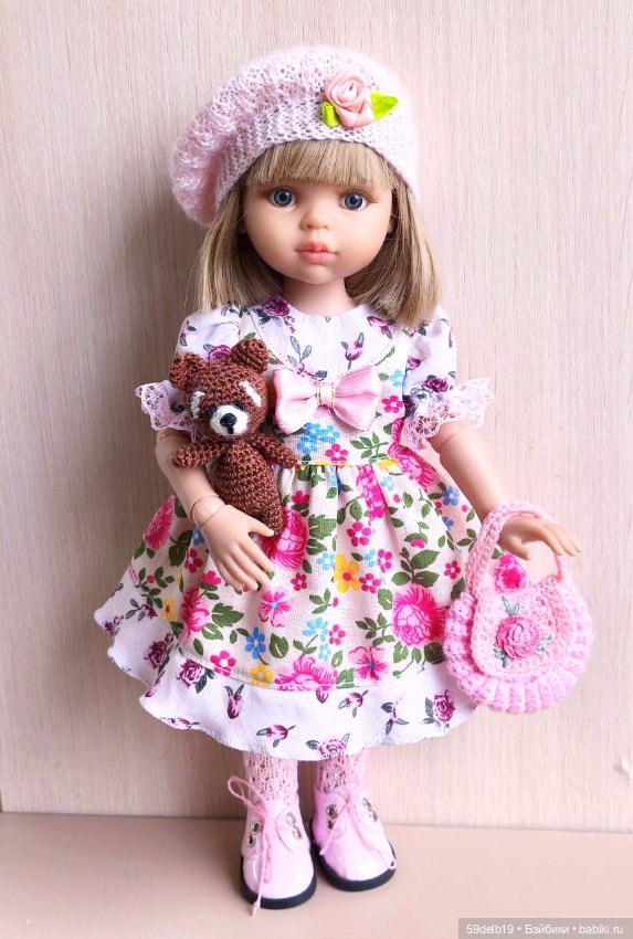 Комплект с розочками 🌹🌹🌹🌹 🌹 для кукол паола рейна #1 (фото 8)