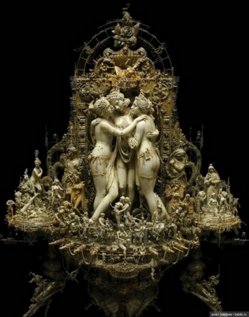 Работы Крис Кукси — Авторская скульптура и статуэтки: гипс (фото 10)