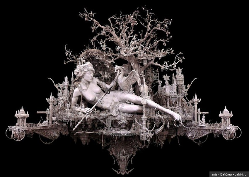 Работы Крис Кукси — Авторская скульптура и статуэтки: гипс (фото 6)