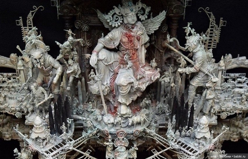 Работы Крис Кукси — Авторская скульптура и статуэтки: гипс