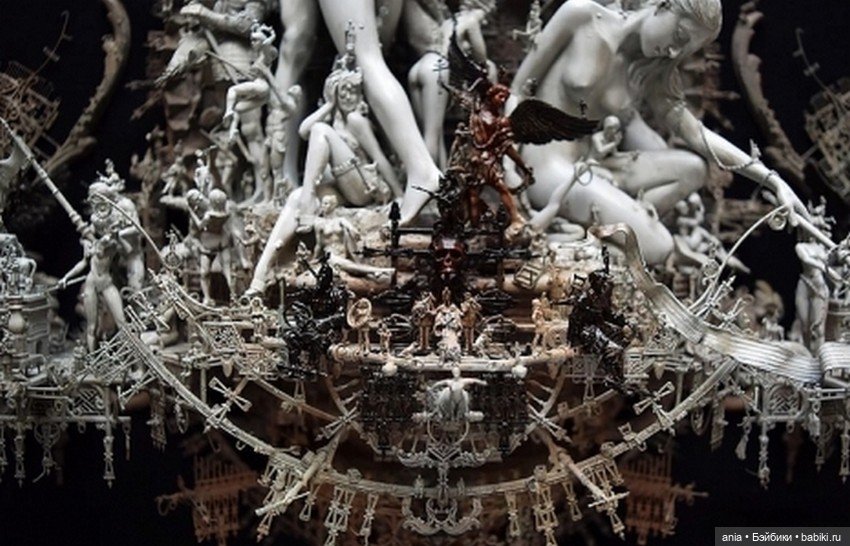 Работы Крис Кукси — Авторская скульптура и статуэтки: гипс