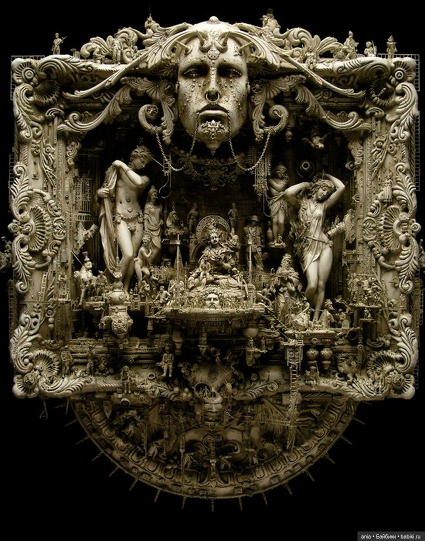 Работы Крис Кукси — Авторская скульптура и статуэтки: гипс (фото 5)