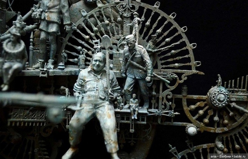 Работы Крис Кукси — Авторская скульптура и статуэтки: гипс