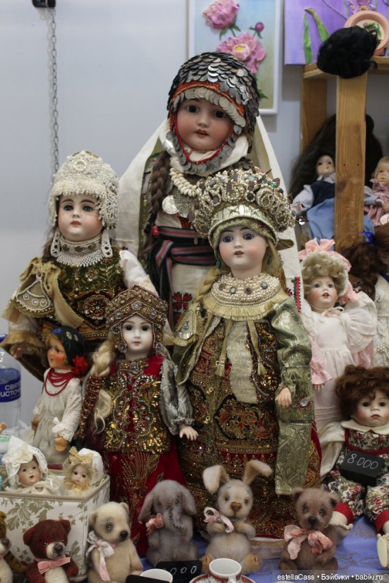 Куклы и мишки Тедди на Тишинке. 05.04.25