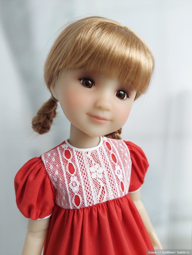 Новое платье — Одежда и обувь для кукол своими руками: фото (фото 3)