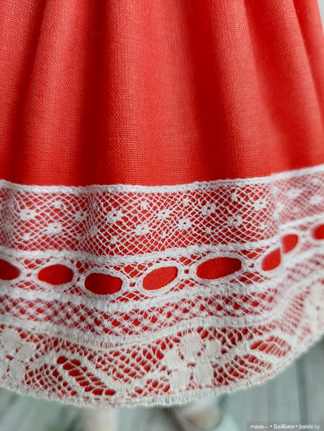 Новое платье — Одежда и обувь для кукол своими руками: фото (фото 8)