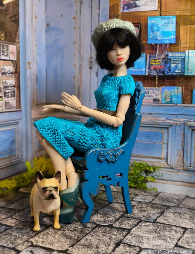 Этюд в голубых тонах — Куклы Dart dolls (Анна Шиткина): российские BJD (БЖД) (фото 2)