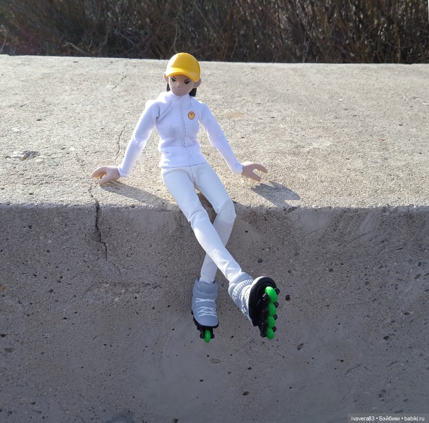 Весеннее катание на роликах