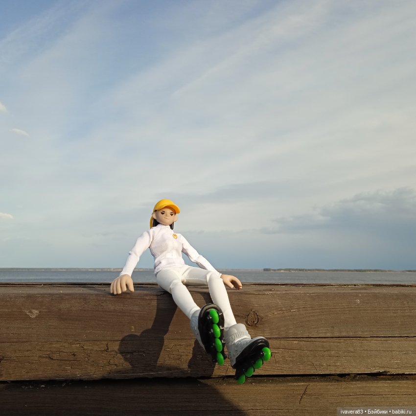 Весеннее катание на роликах