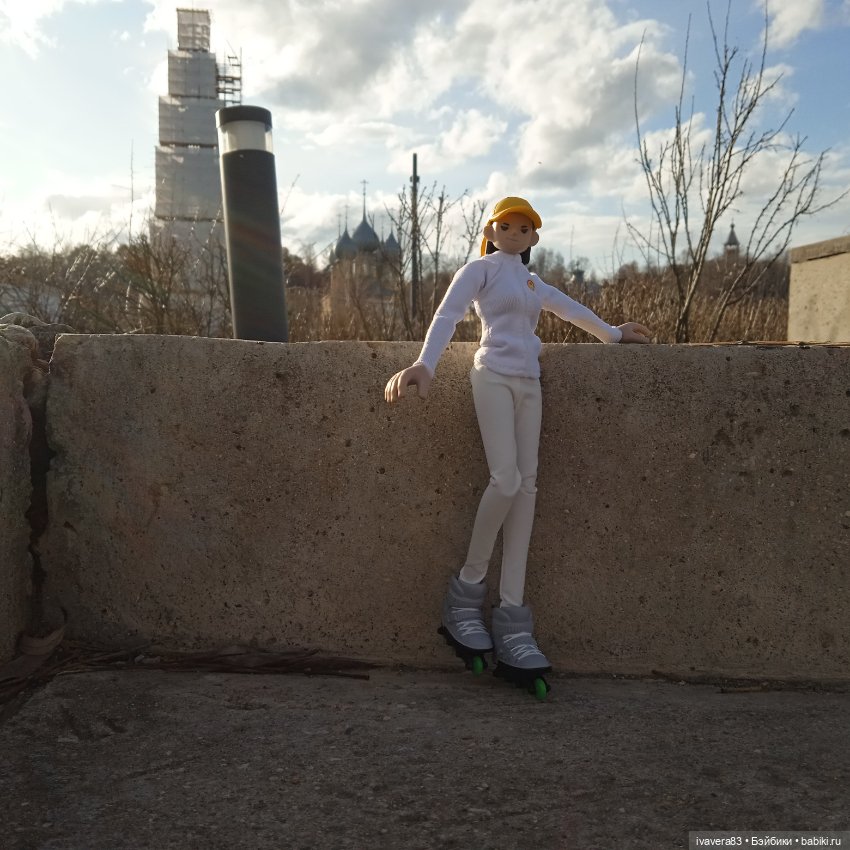 Весеннее катание на роликах