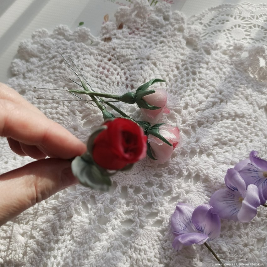 Цветочное.. Сезон открыт — Авторские украшения и аксессуары для кукол: фото