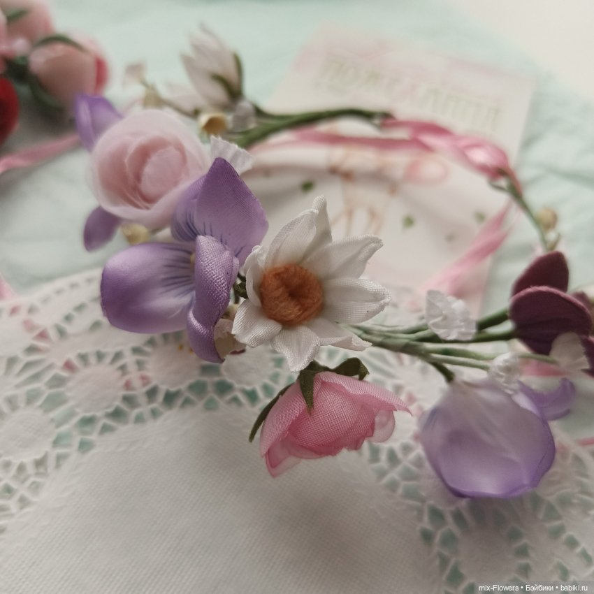 Цветочное.. Сезон открыт — Авторские украшения и аксессуары для кукол: фото