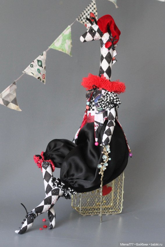 Арлекин , фантазии на тему жирафов