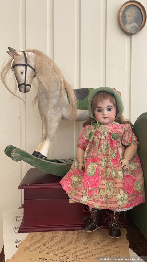 Розовые сапожки — Редкие антикварные куклы и реплики: воск (фото 7)