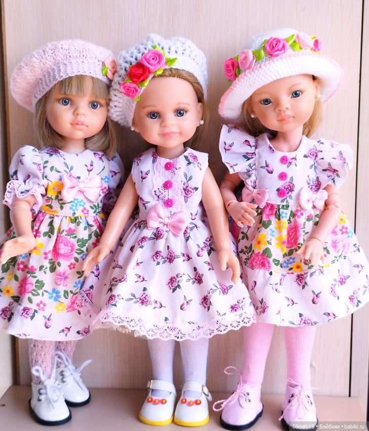 Костюм с розочками #3 для паолочек ростом 32-34 см