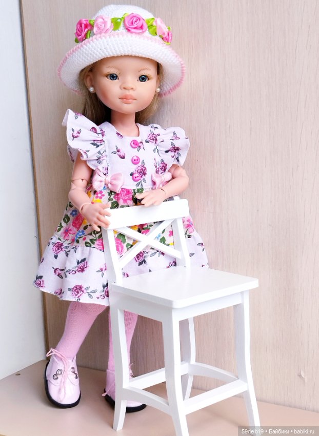 Костюм с розочками #3 для паолочек ростом 32-34 см