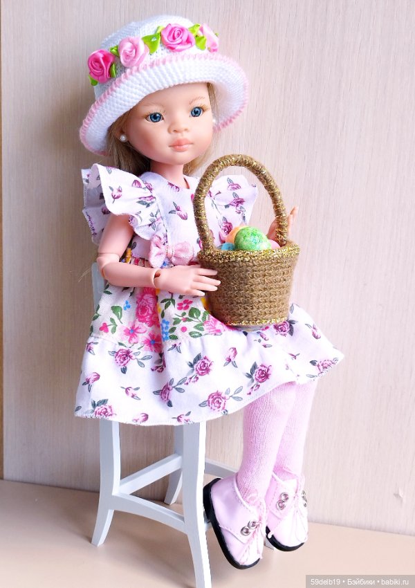 Костюм с розочками #3 для паолочек ростом 32-34 см