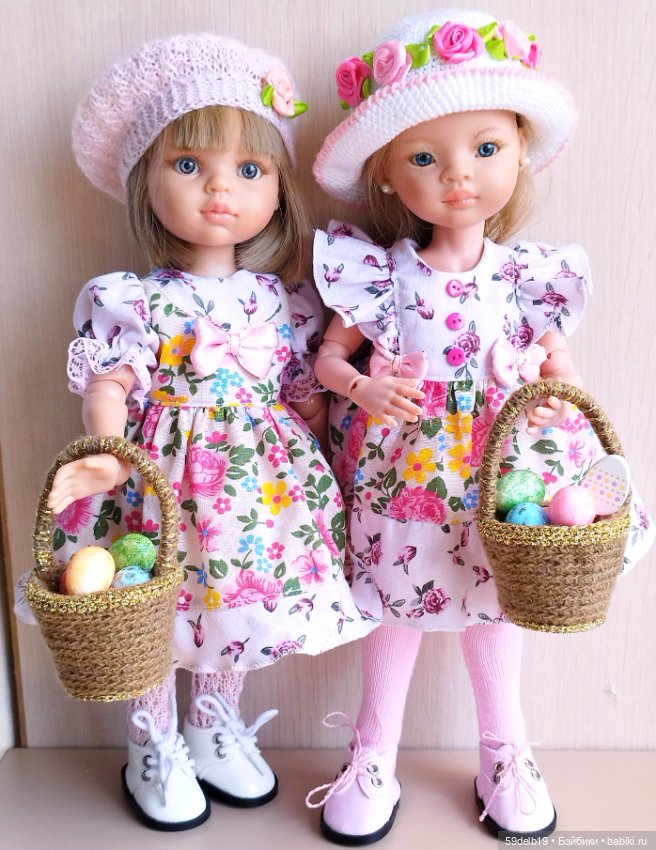 Костюм с розочками #3 для паолочек ростом 32-34 см