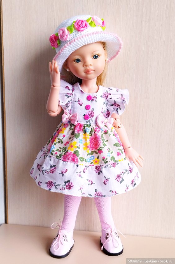 Костюм с розочками #3 для паолочек ростом 32-34 см (фото 3)